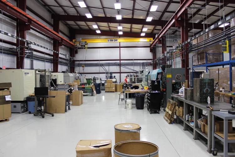 Plastic Injection Molding Facility in Middle Tennessee